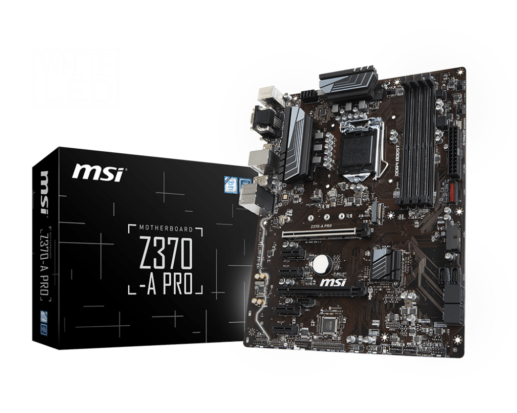 Материнская плата z370 a pro разгон